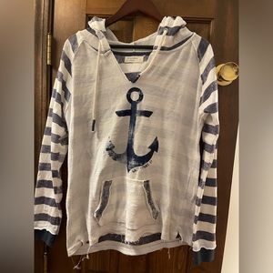 Ocean Drive Sweatshirt L Anchor Beach Wear